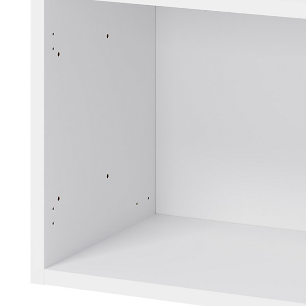 Caisson haut de cuisine GoodHome Caraway Blanc H. 36 cm x l. 50 cm