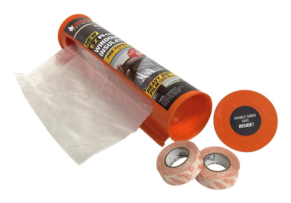Frost King EZ Roll Window Heavy-Duty Cylinder Shrink Insulation Film Kit