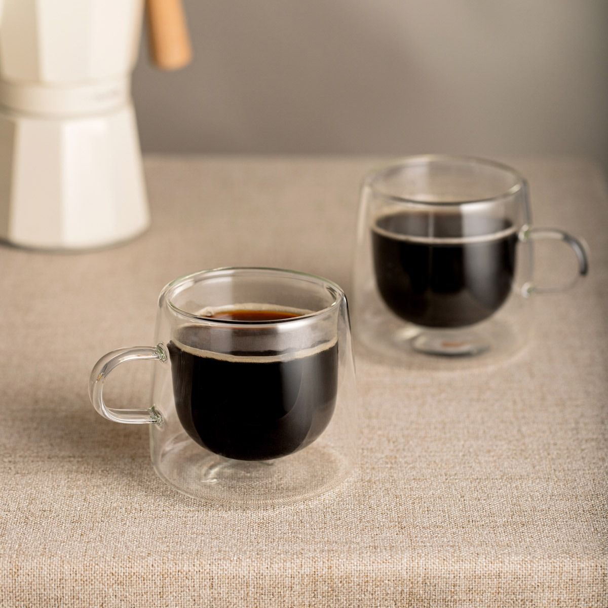 Zestaw szklanek CEMBRA z podwójną ścianką, 2 szt. 0,26 l