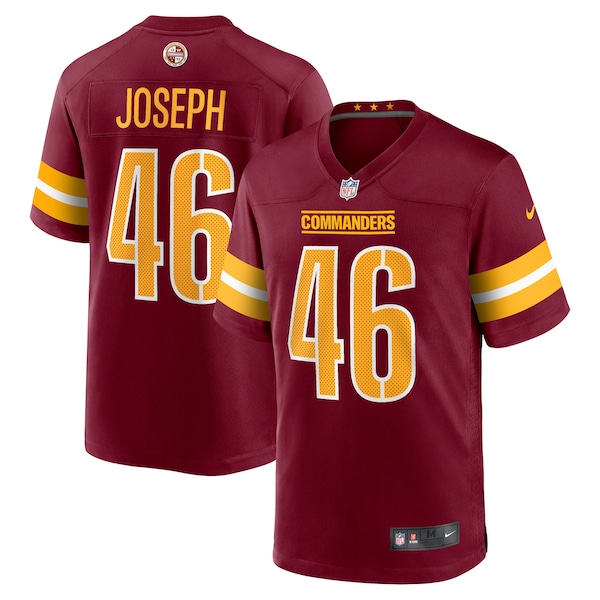 Greg Joseph Washington Commanders Nike Team Game Jersey -  Burgundy