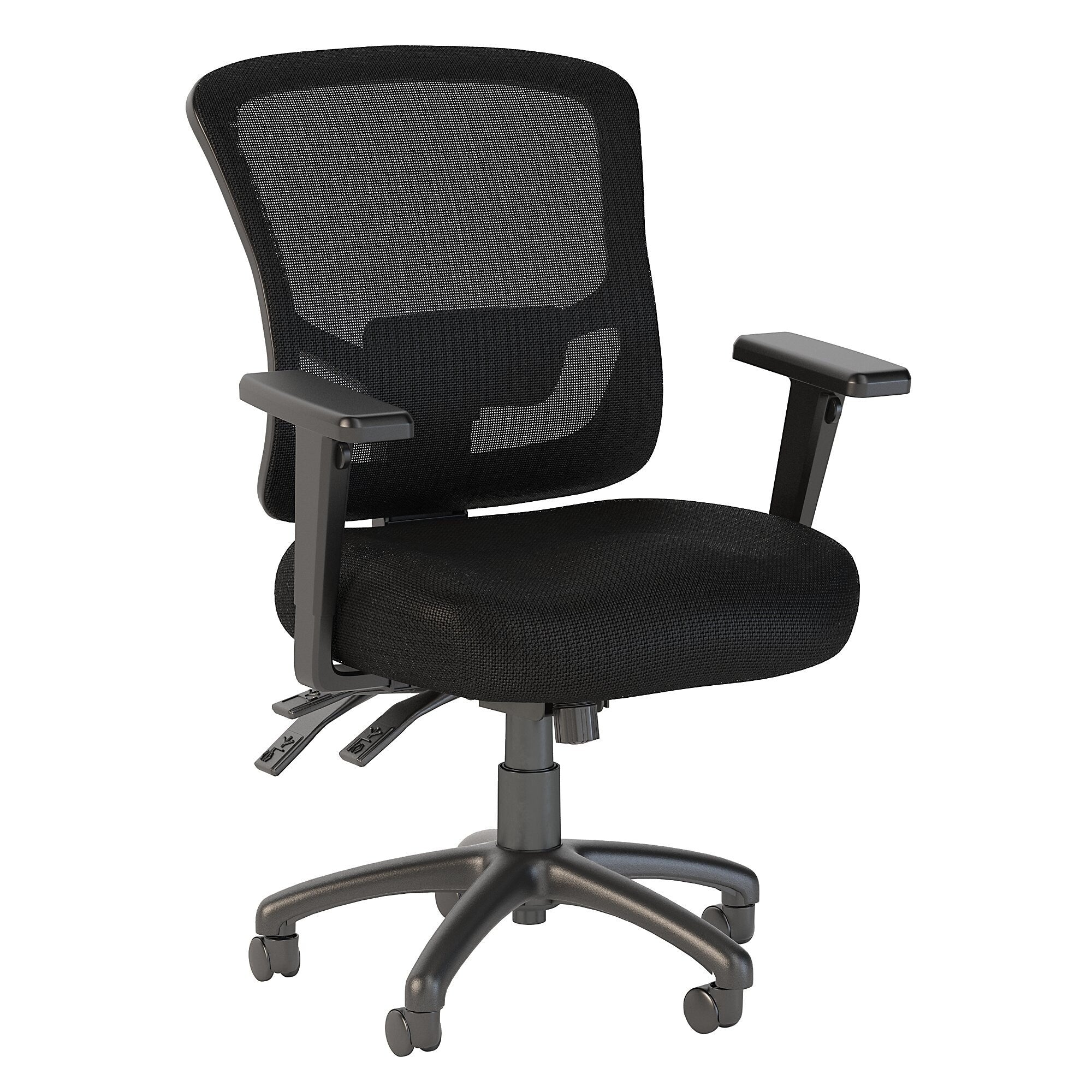 Custom Comfort Mid Back Multifunction Mesh Executive Office Chair