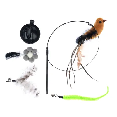 zooplus Basics 4-in-1 Interactive Cat Toy