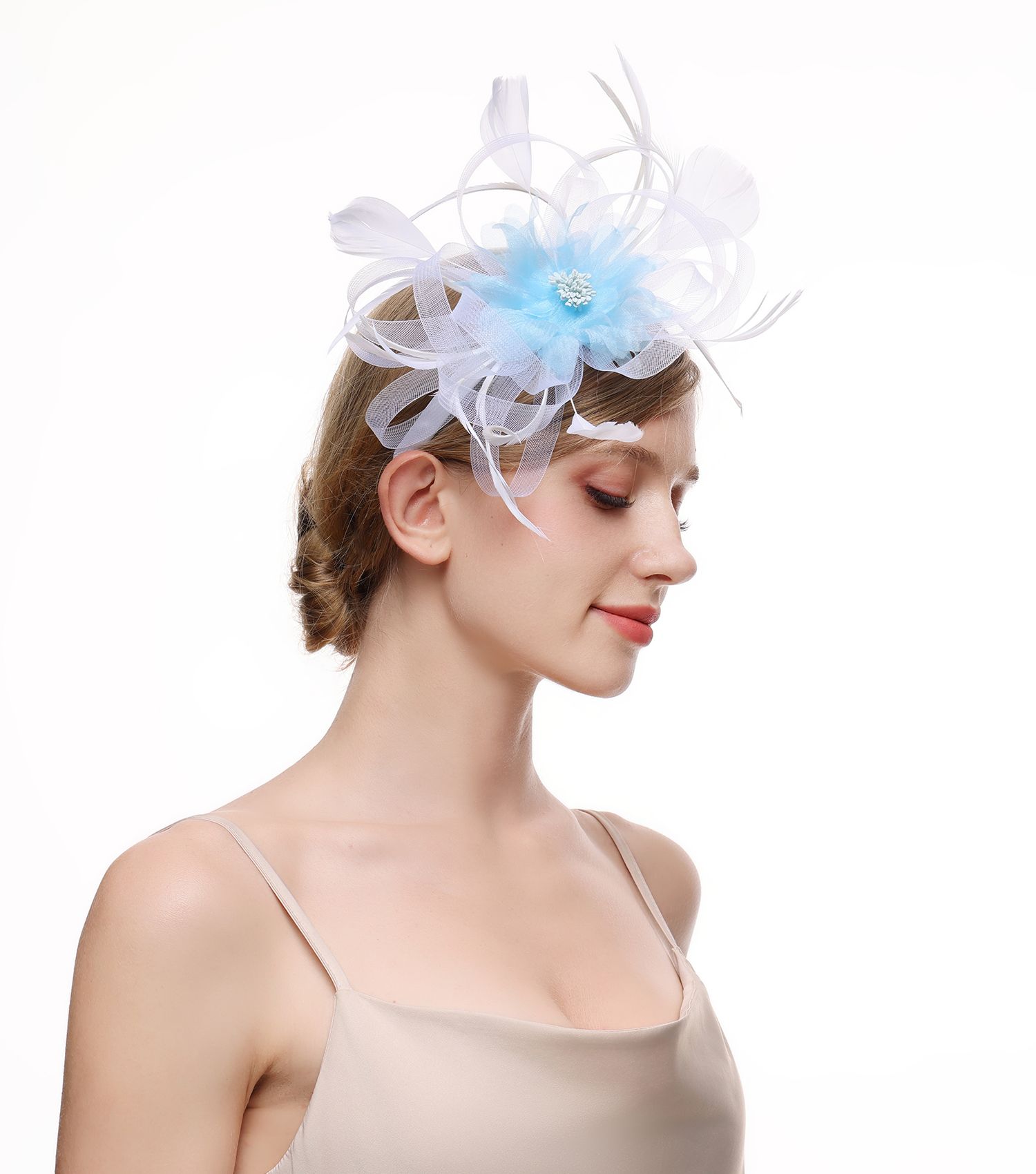 PEACH ACCESSORIES Vintage Inspired Fascinator