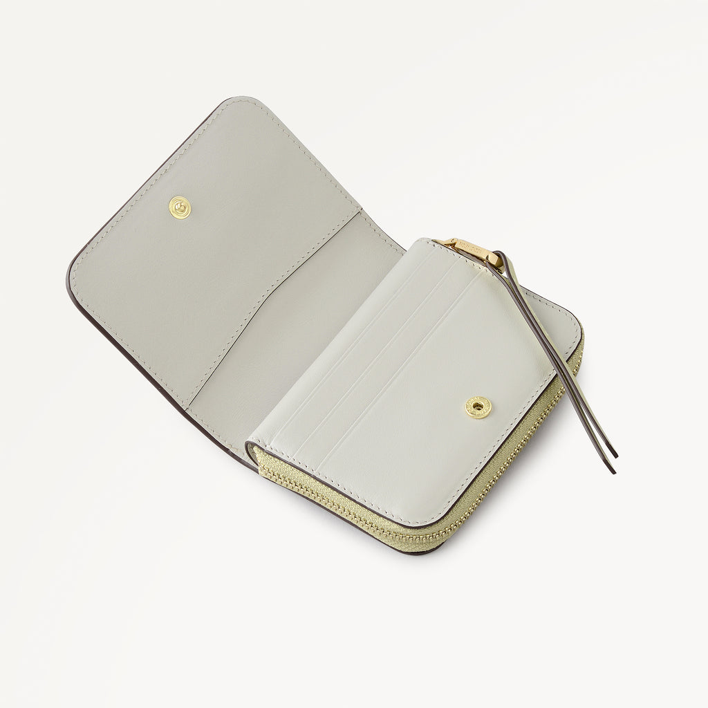 Bramwell Lane - Suede - Small Zip Around Purse