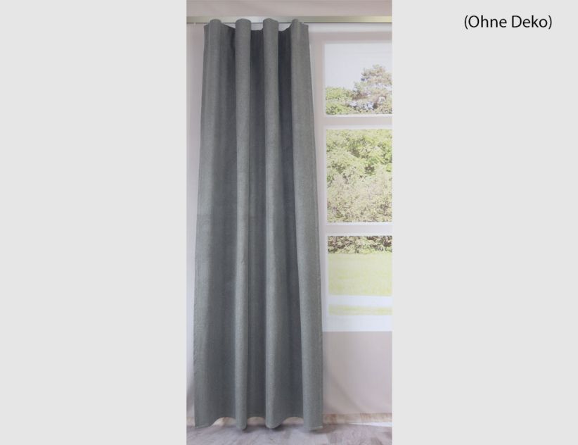 Verdeckte Schlaufe Blackout Silber