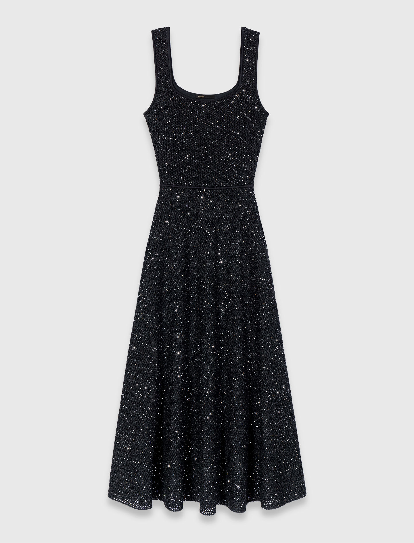 Robe longue à sequin