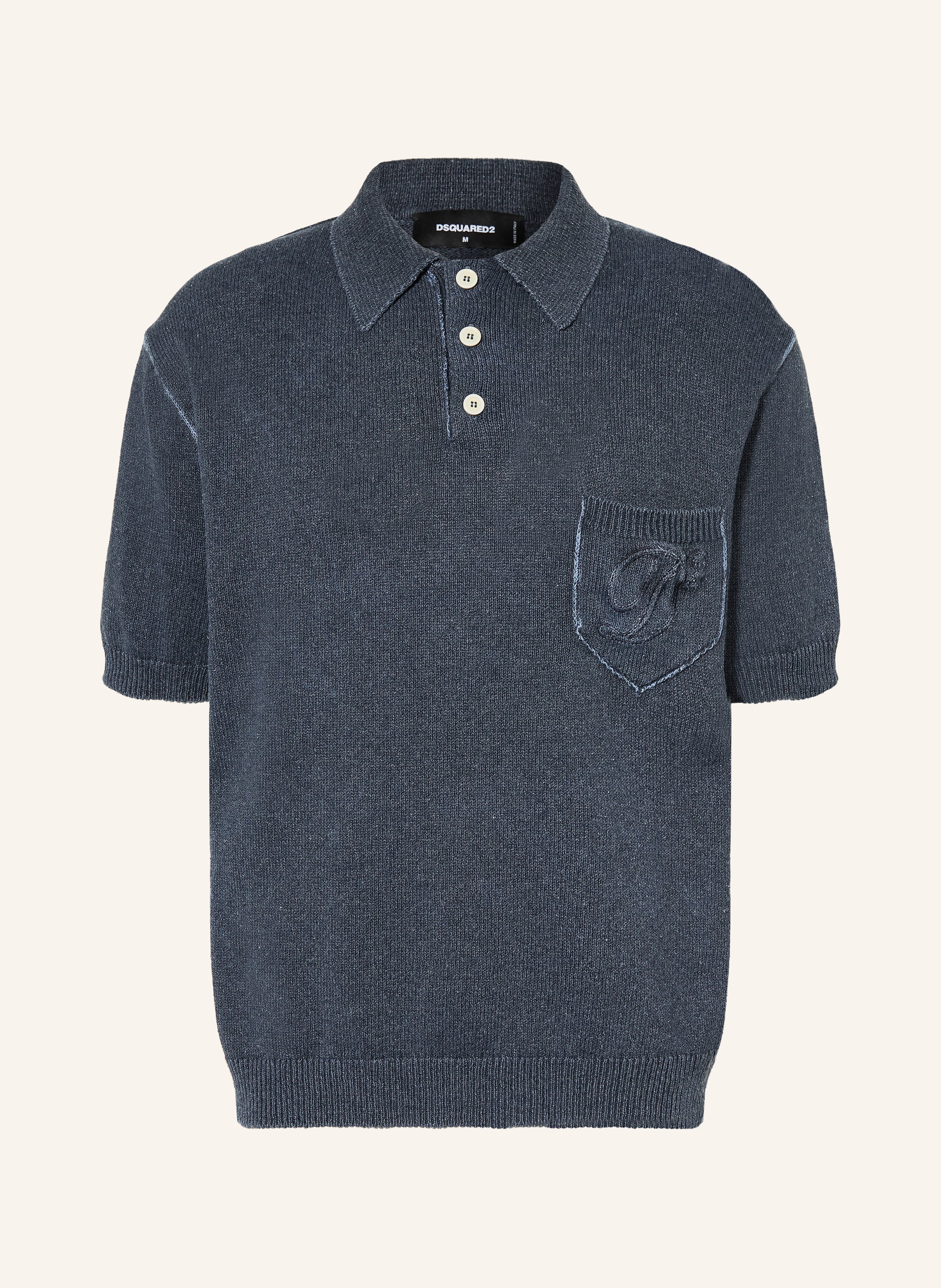 DSQUARED2 Strick-Poloshirt