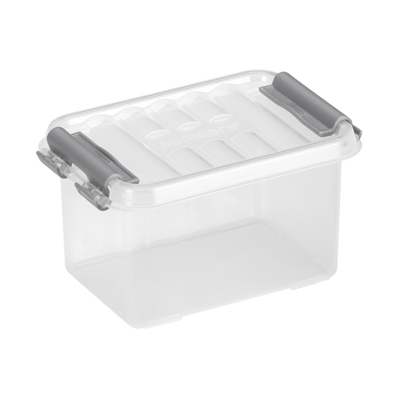 Box de rangement Q-line transparent 0,4 L SUNWARE