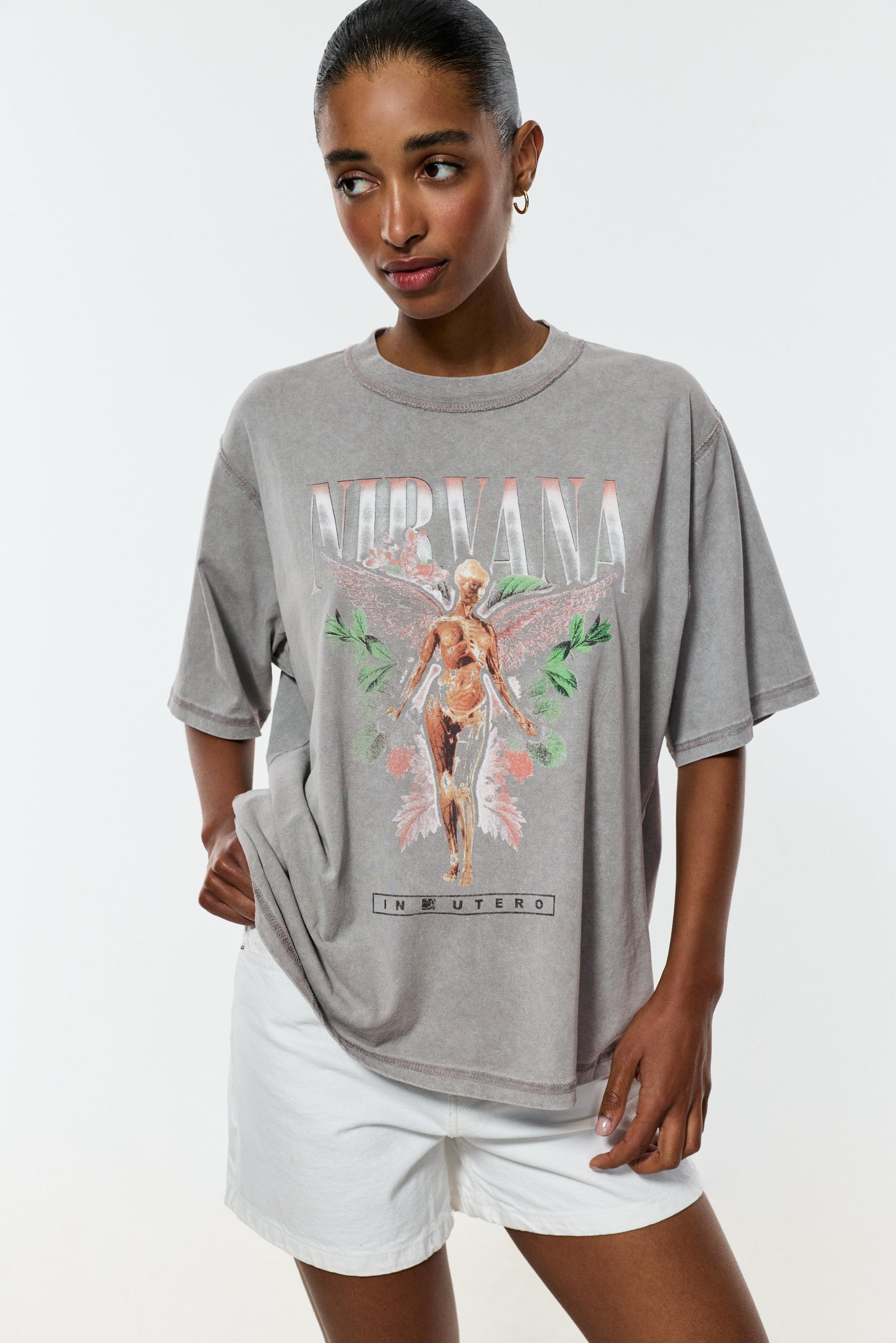 Camiseta oversize Nirvana