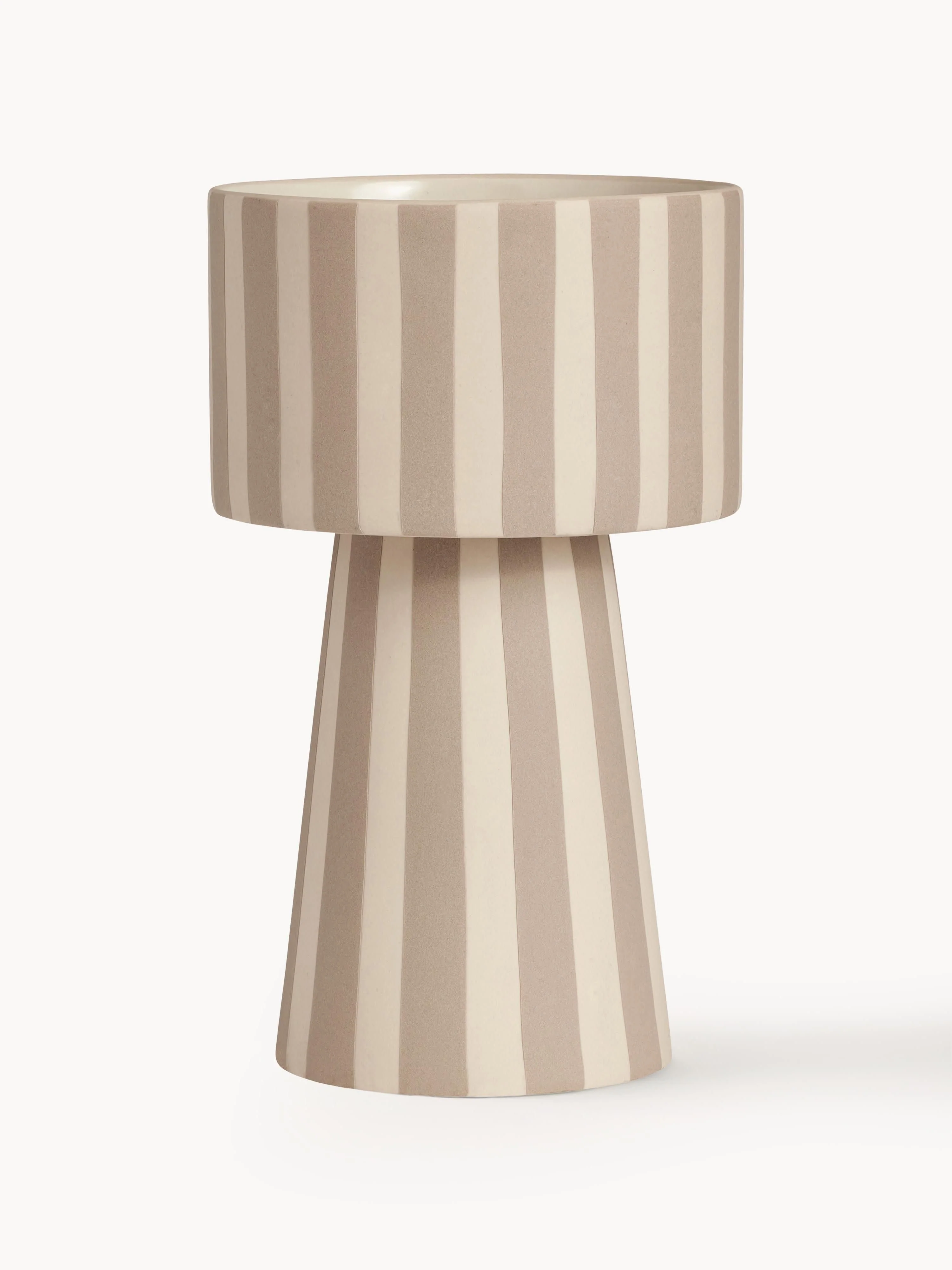 Handgefertigter übertopf Toppu, H 24 cm