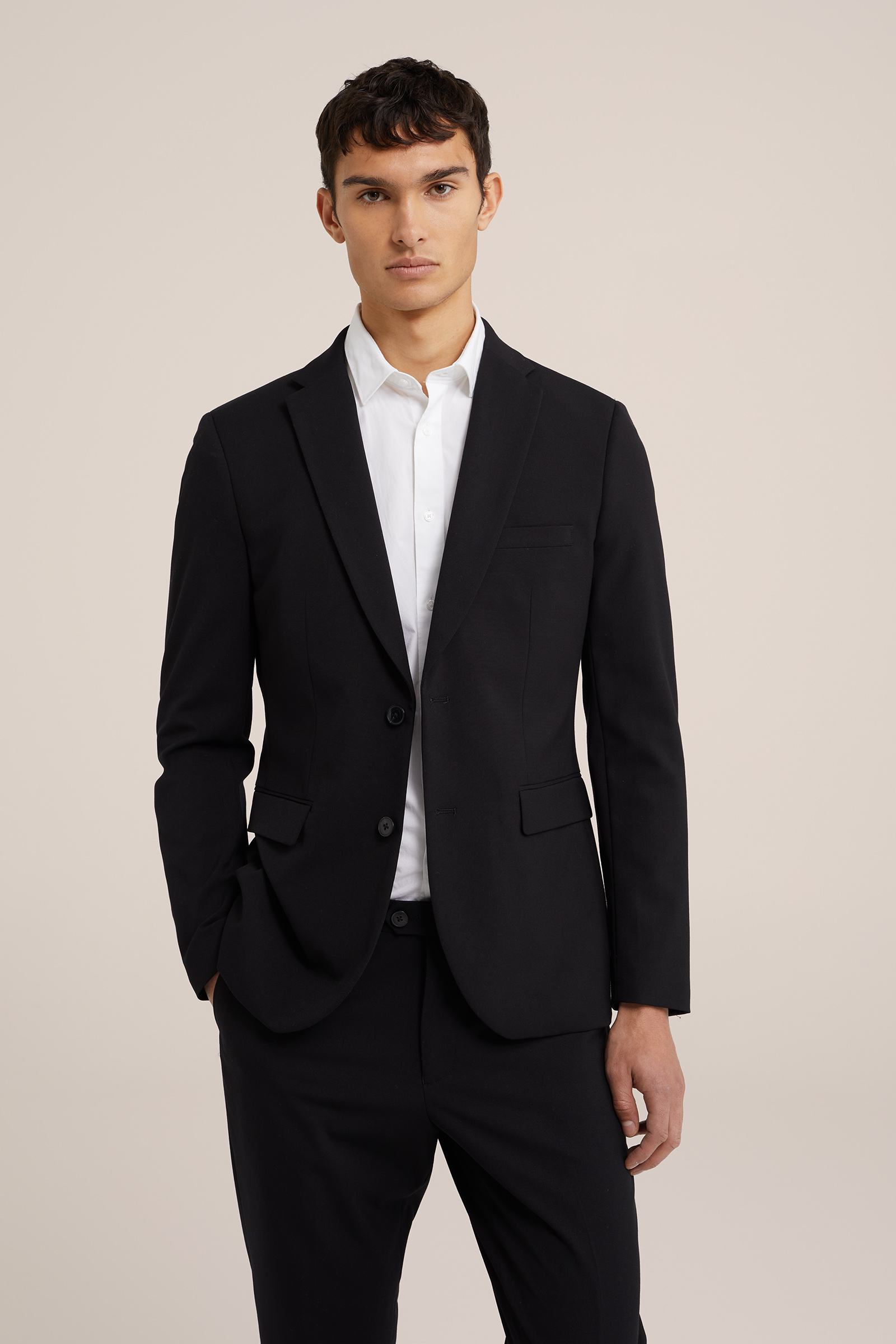 Heren Slim fit pak met stretch - THE FLEX SUIT