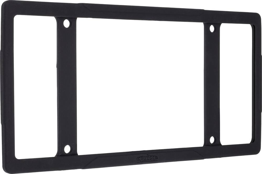 Cruiser Silicone Black License Plate Frame