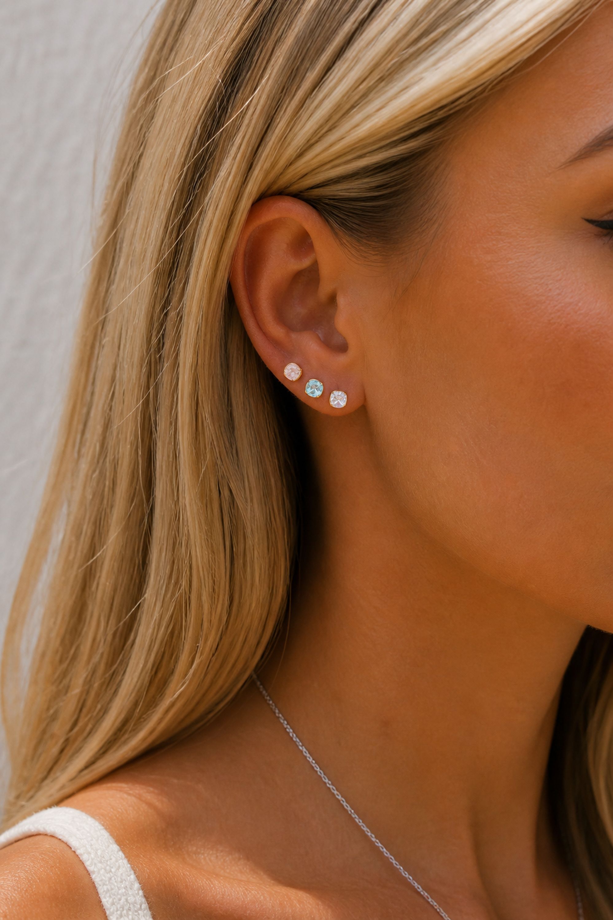 Jon Richard Pastel Earrings - Multipack