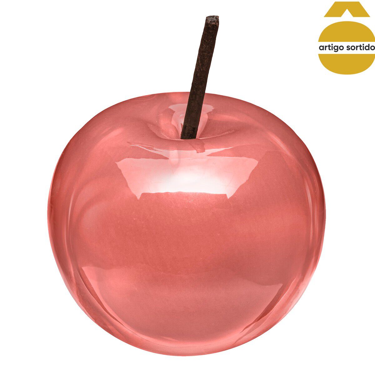 Maça decorativa em cerâmica