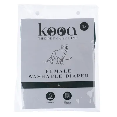 kooa Washable Nappy for Female Dogs