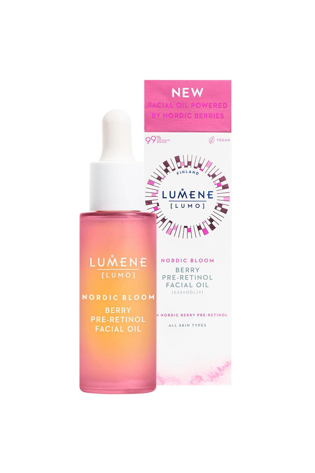 Lumene Nordic Bloom [Lumo] Berry Pre-Retinol Facial Oil 30ml