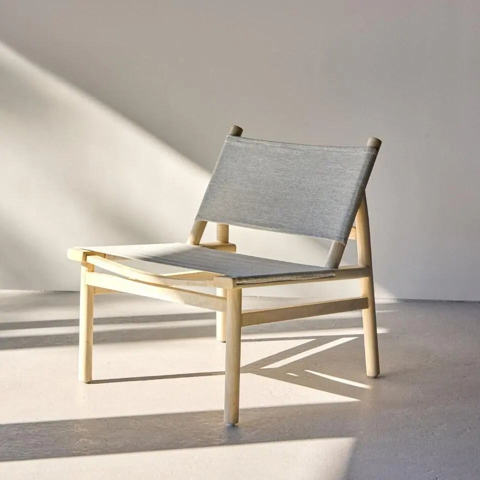 Loungestoel Naturel Mangohout - Millo