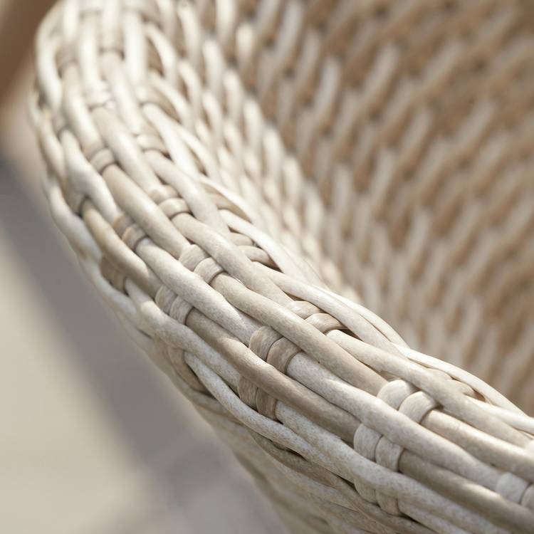 Pacific Cabon 4 Seater Rattan Effect Patio Set - Natural