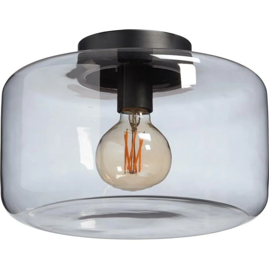 Kwantum Plafondlampen | Plafondlamp Aita  Zwart