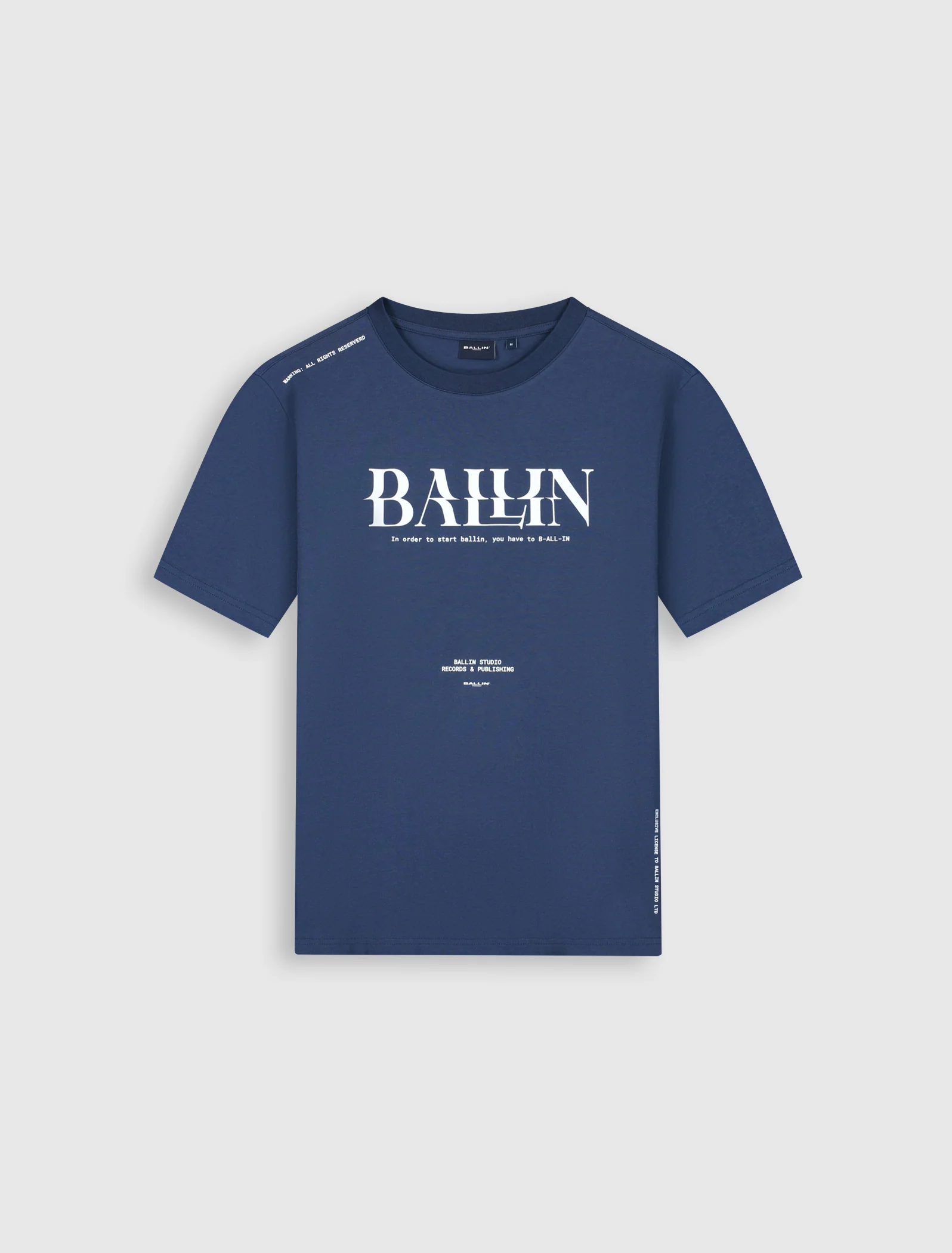 Glitch Logo T-shirt | Navy