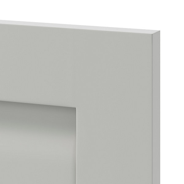 Façade de cuisine hotte / casserolier Garcinia gris ciment l. 50 cm GoodHome