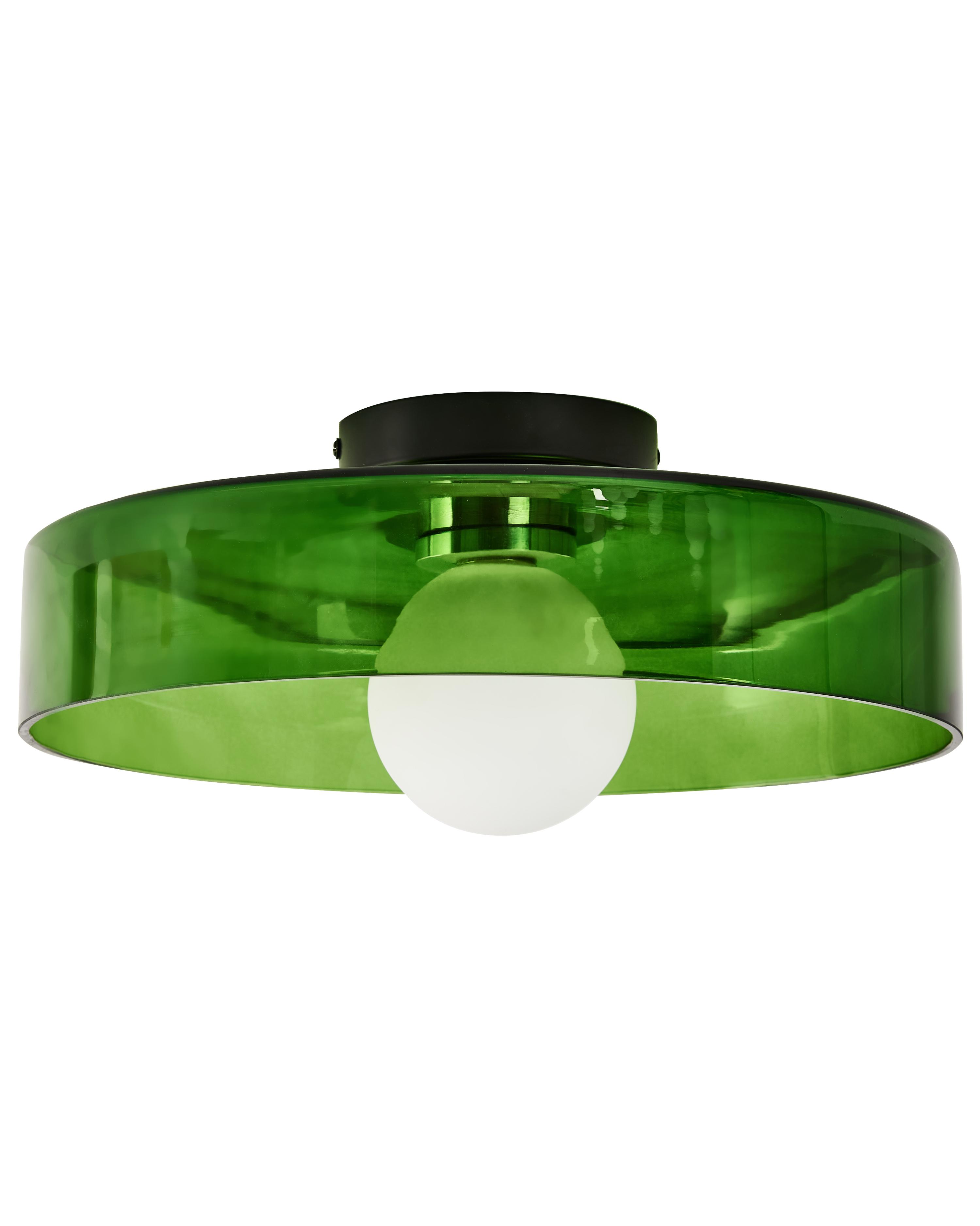 Ceiling Lamp LUGUSE Glass Green
