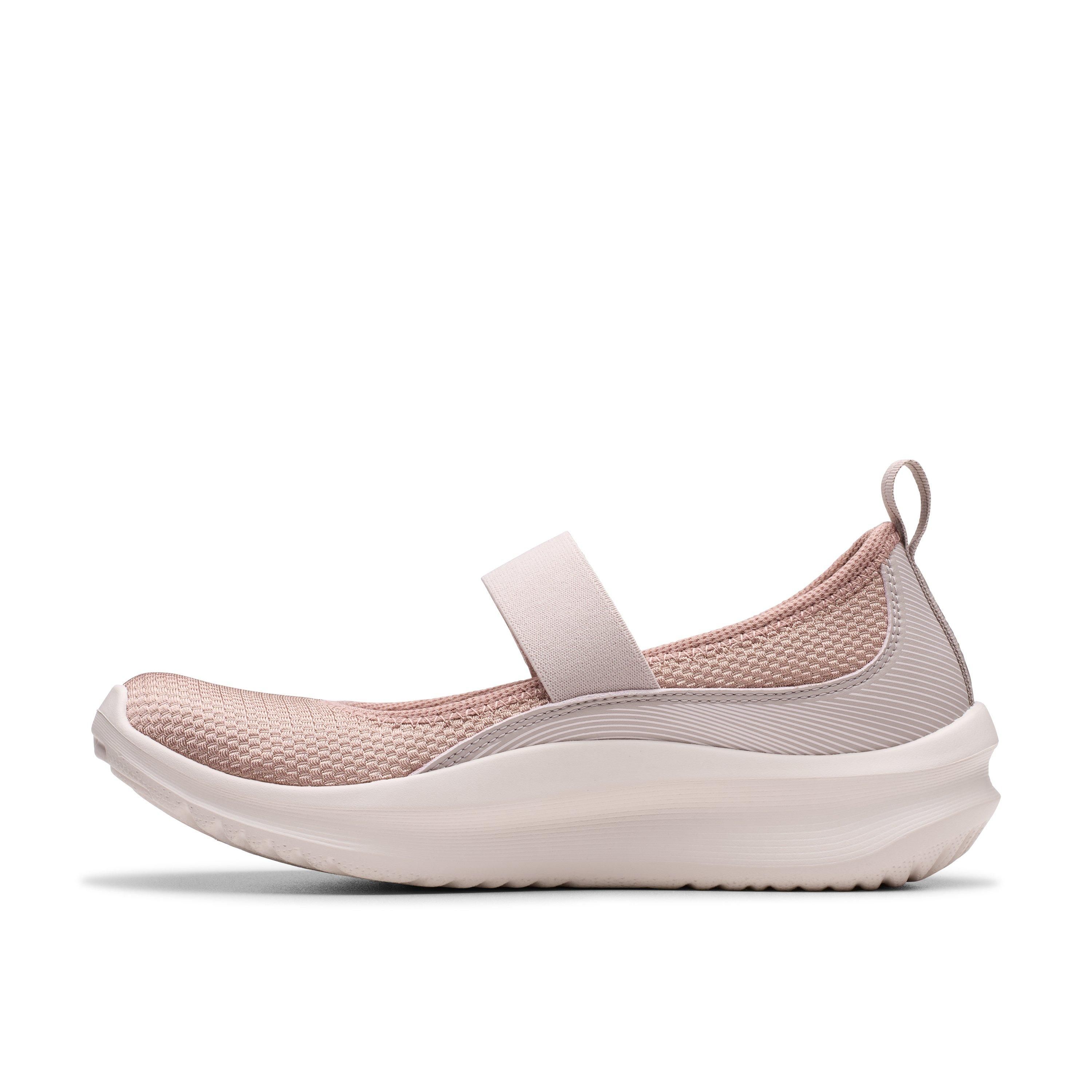 Clarks Solevana Jane Mauve Combination Mary Jane