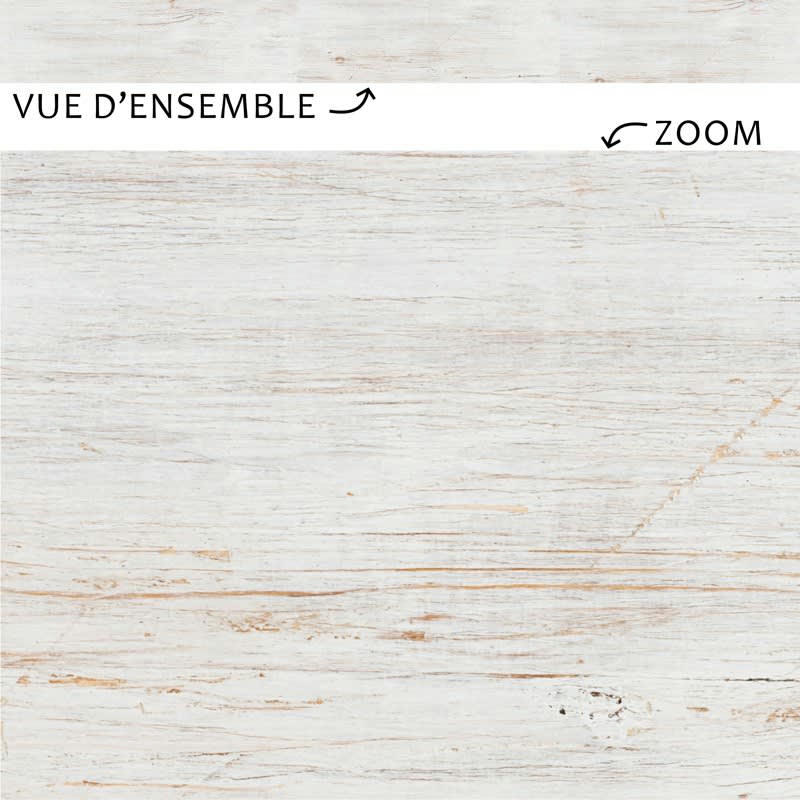 BOIS CERUSE - Plinthe PVC lot de 25 L200xH. 8cm Beige Bois