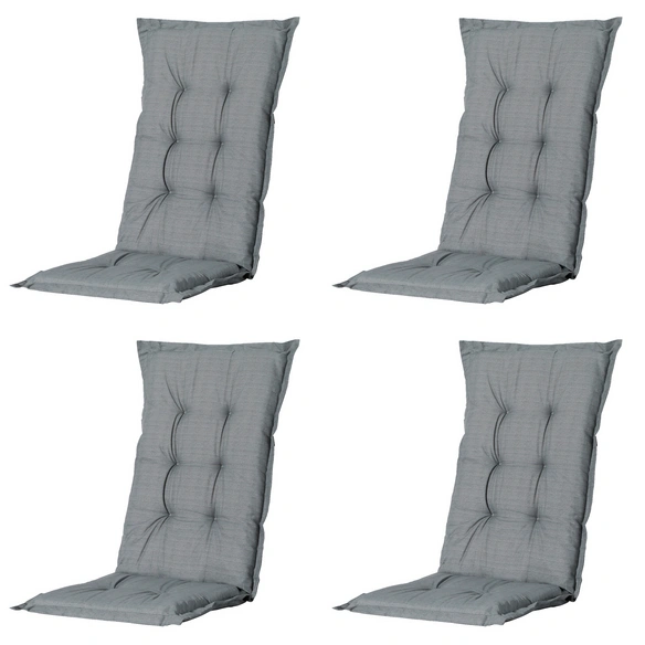Auflage »Basic«, 4er-Set grau