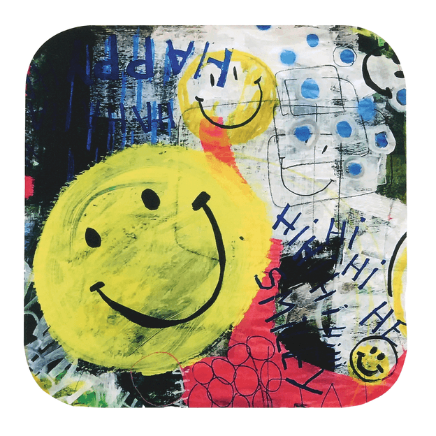 MOUSE PAD SMILEY GRAFFITI