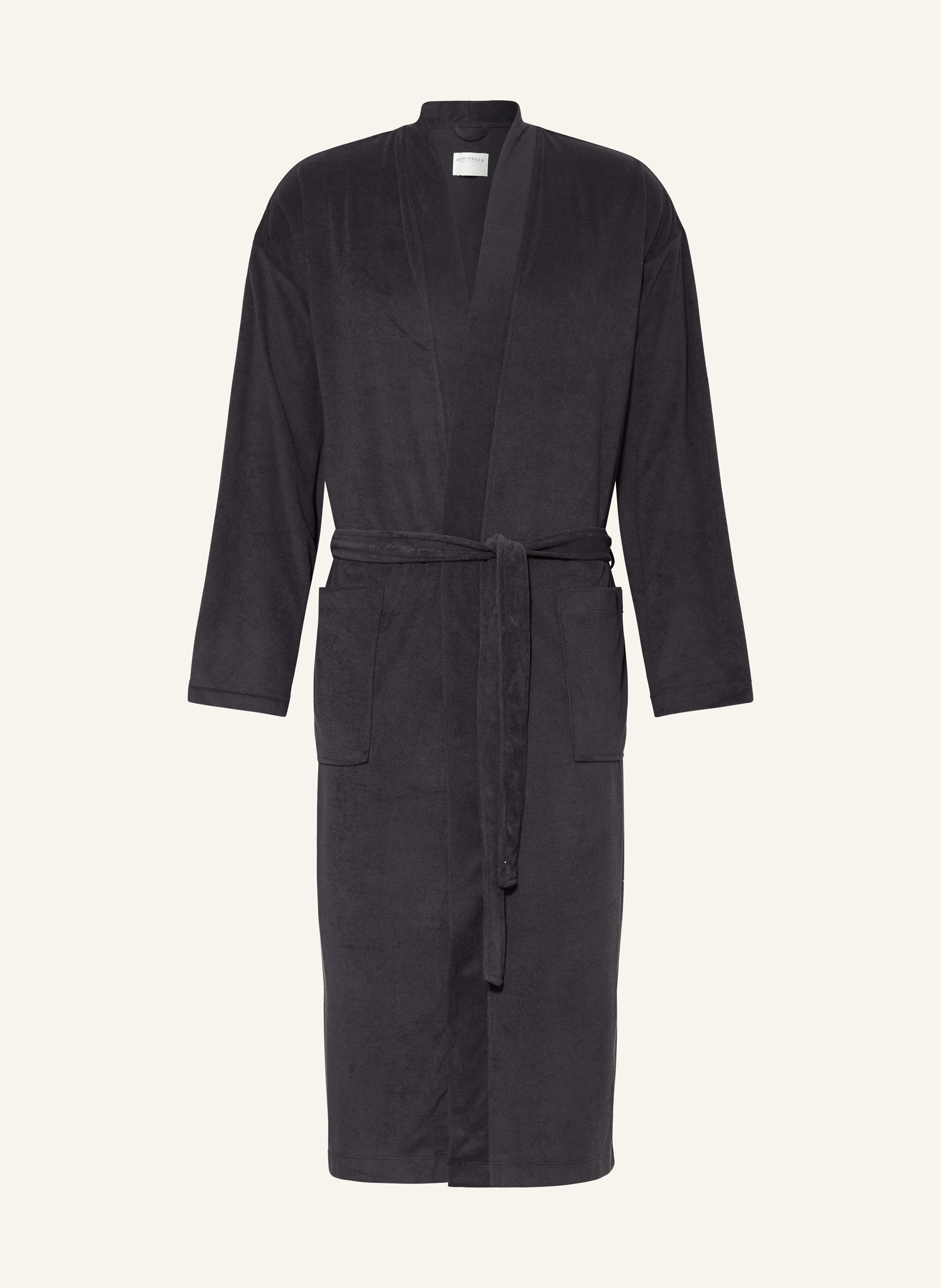 SCHIESSER Herren-Bademantel FEATHER TERRY