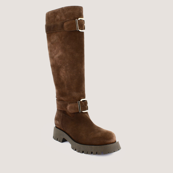 Bottes souplesen croute marron foncé | DONE