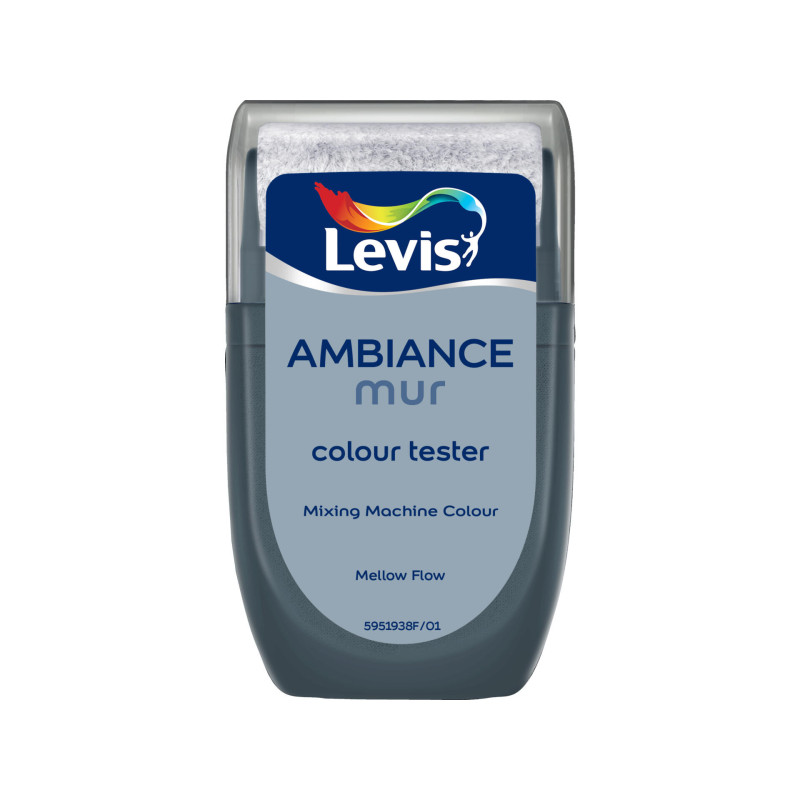 Testeur peinture pour murs Ambiance Mellow Flow extra mat 0,03 L LEVIS