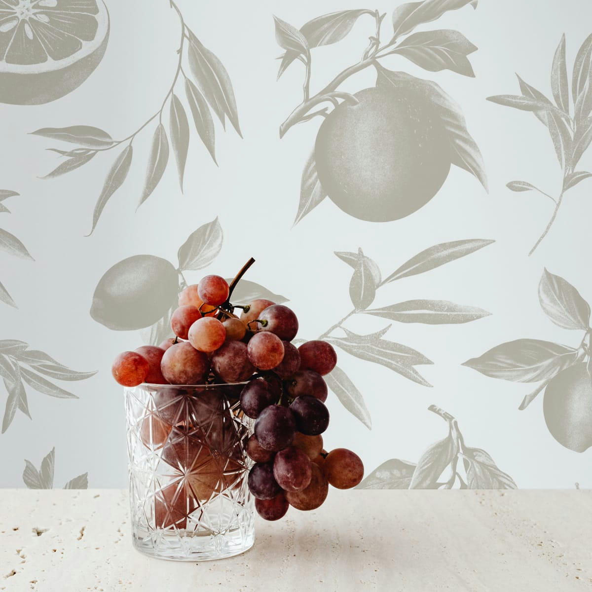 - Papier peint panoramique agrumes 425 x 250 cm