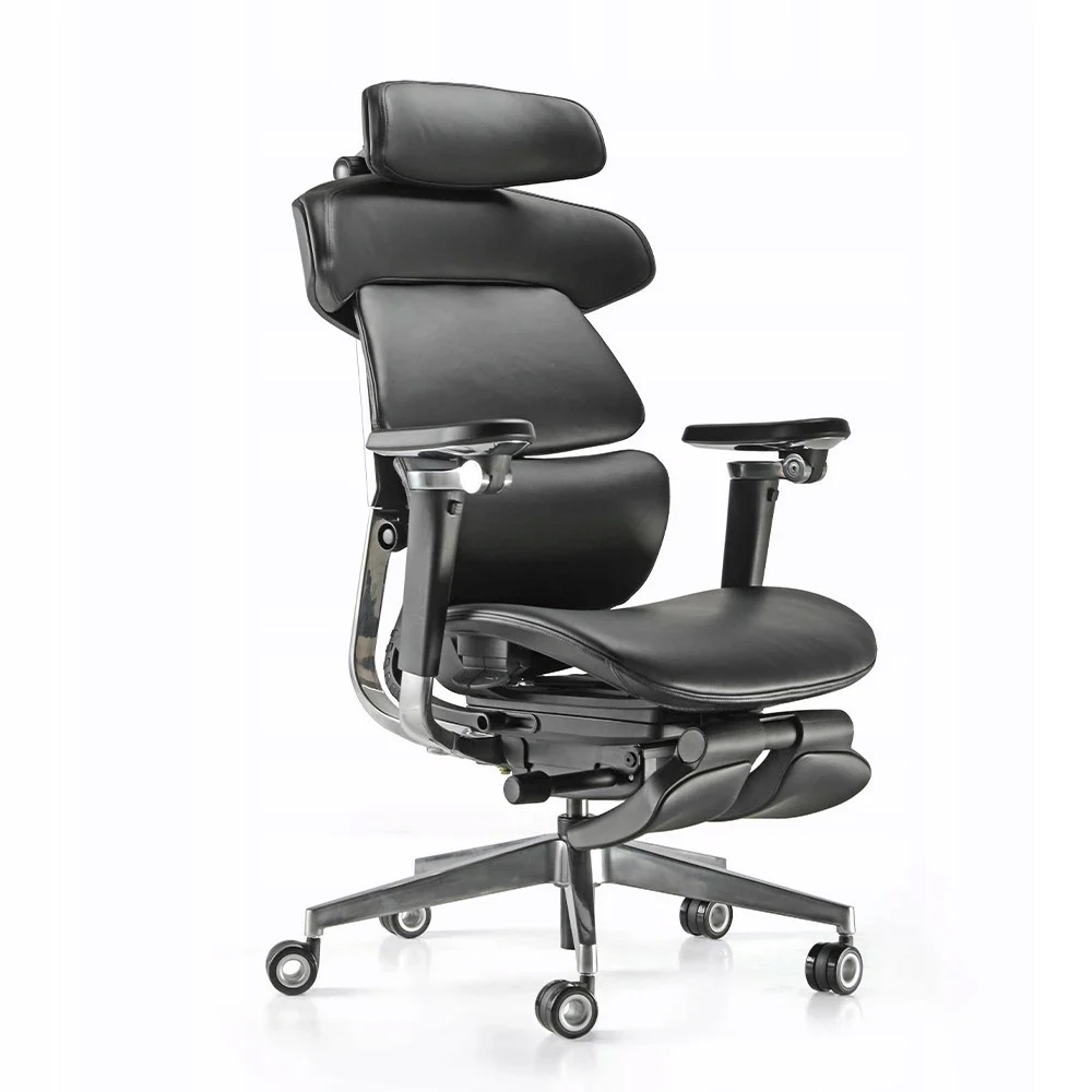 Ergonomiczny fotel Scorpio skóra naturalna