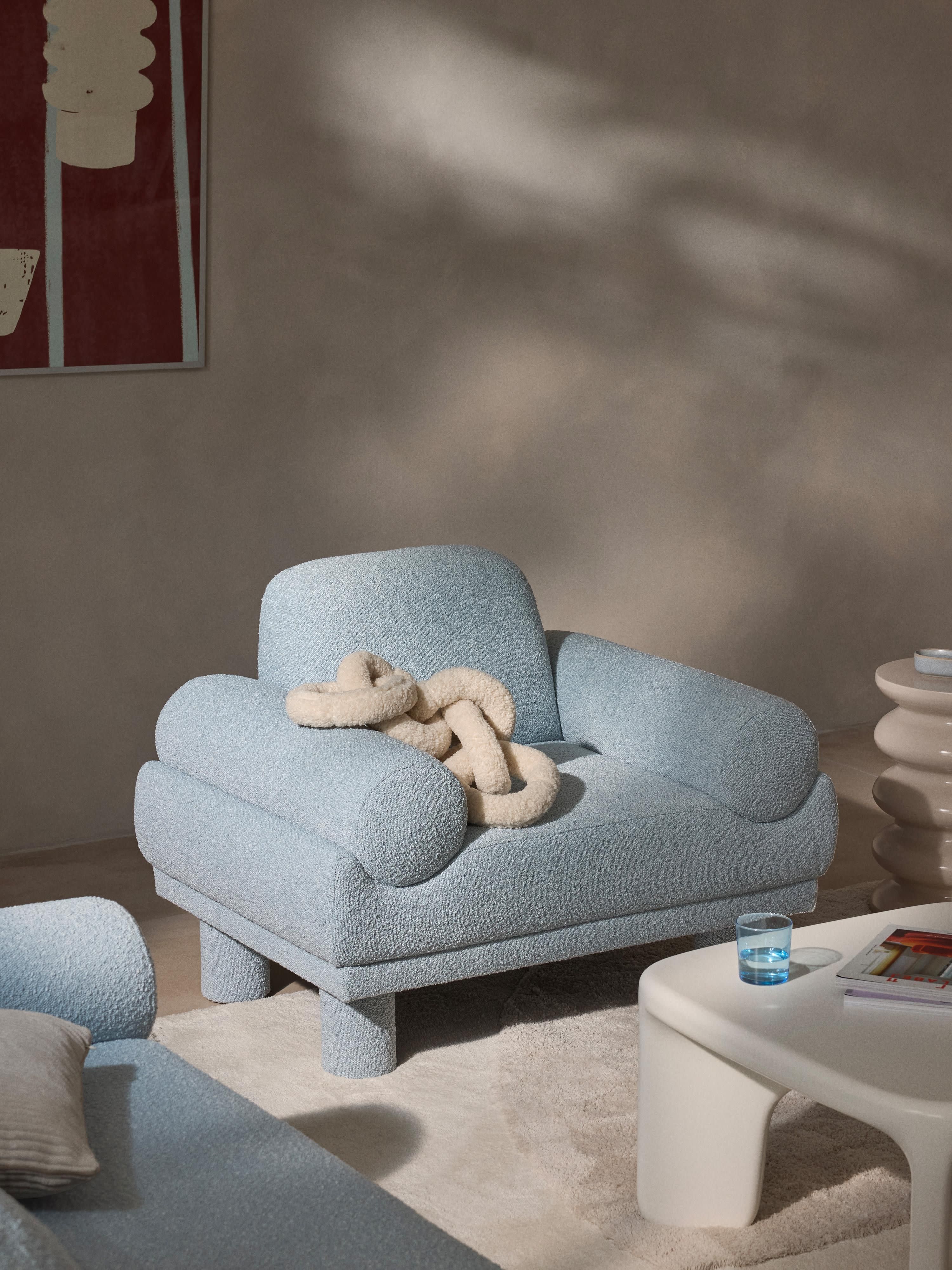 Bouclé-Sessel Lilo