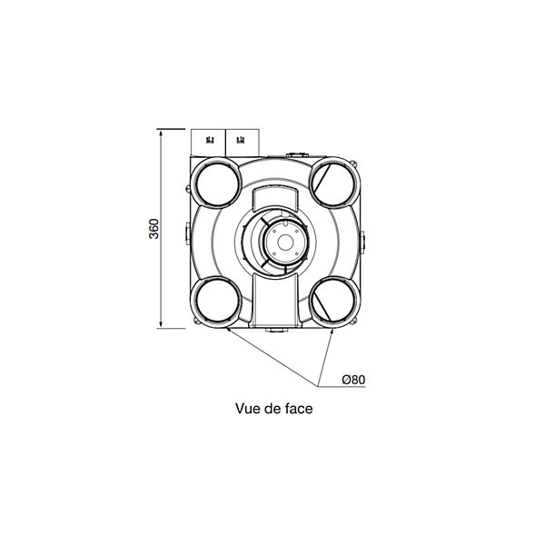 Groupe VMC simple flux autoréglable NATHER KHEO 3