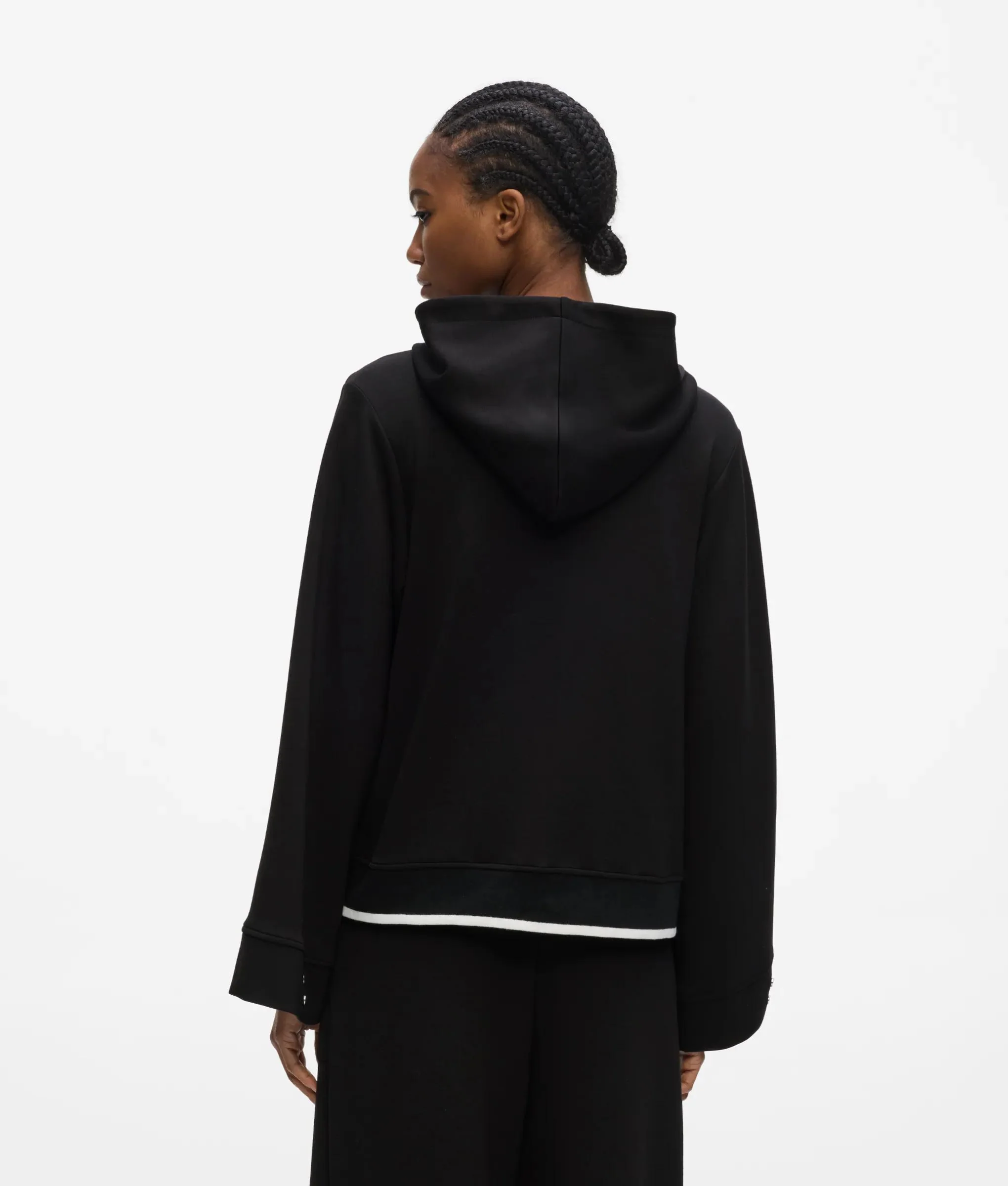 Sweat à capuche avec fermeture zippée Rue St-Guillaume