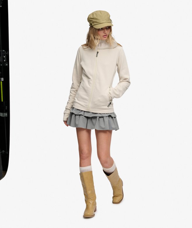Bench Funnel Neck Embroidered Track Top