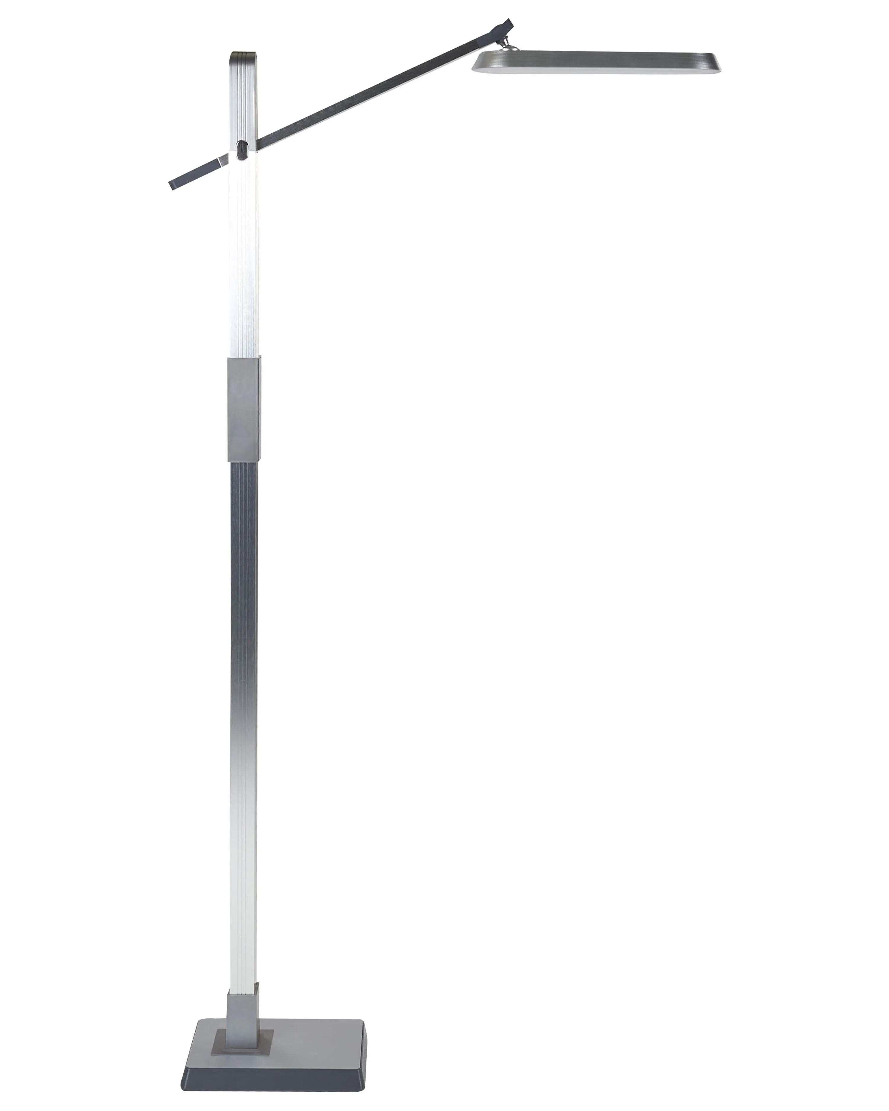 LED Floor Lamp AQUARIUS with Dimmer Metal Silver