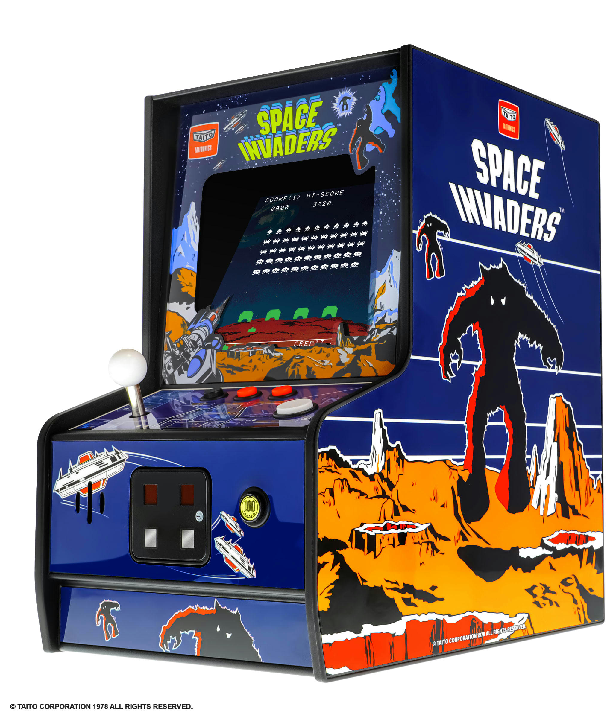 - Console mini Space Invaders