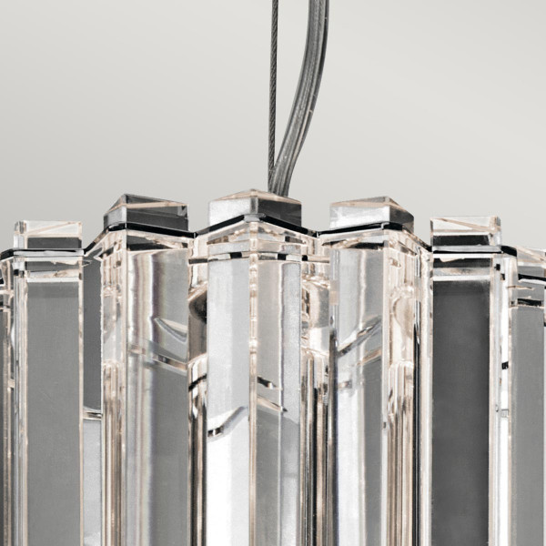 Lampa wisząca chromowana Crystal Skye 2xG9x3W Kichler
