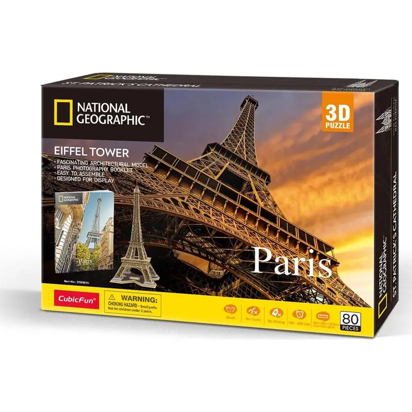 3D-Puzzle 80-teilig Eiffelturm