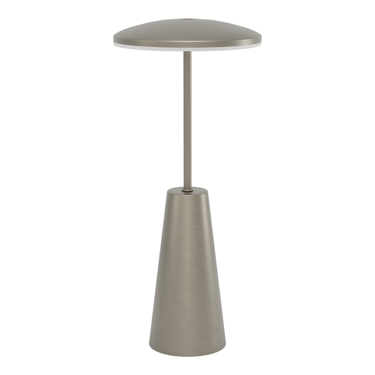 EGLO tafellamp Piccola - draadloos - 28 cm - donker brons
