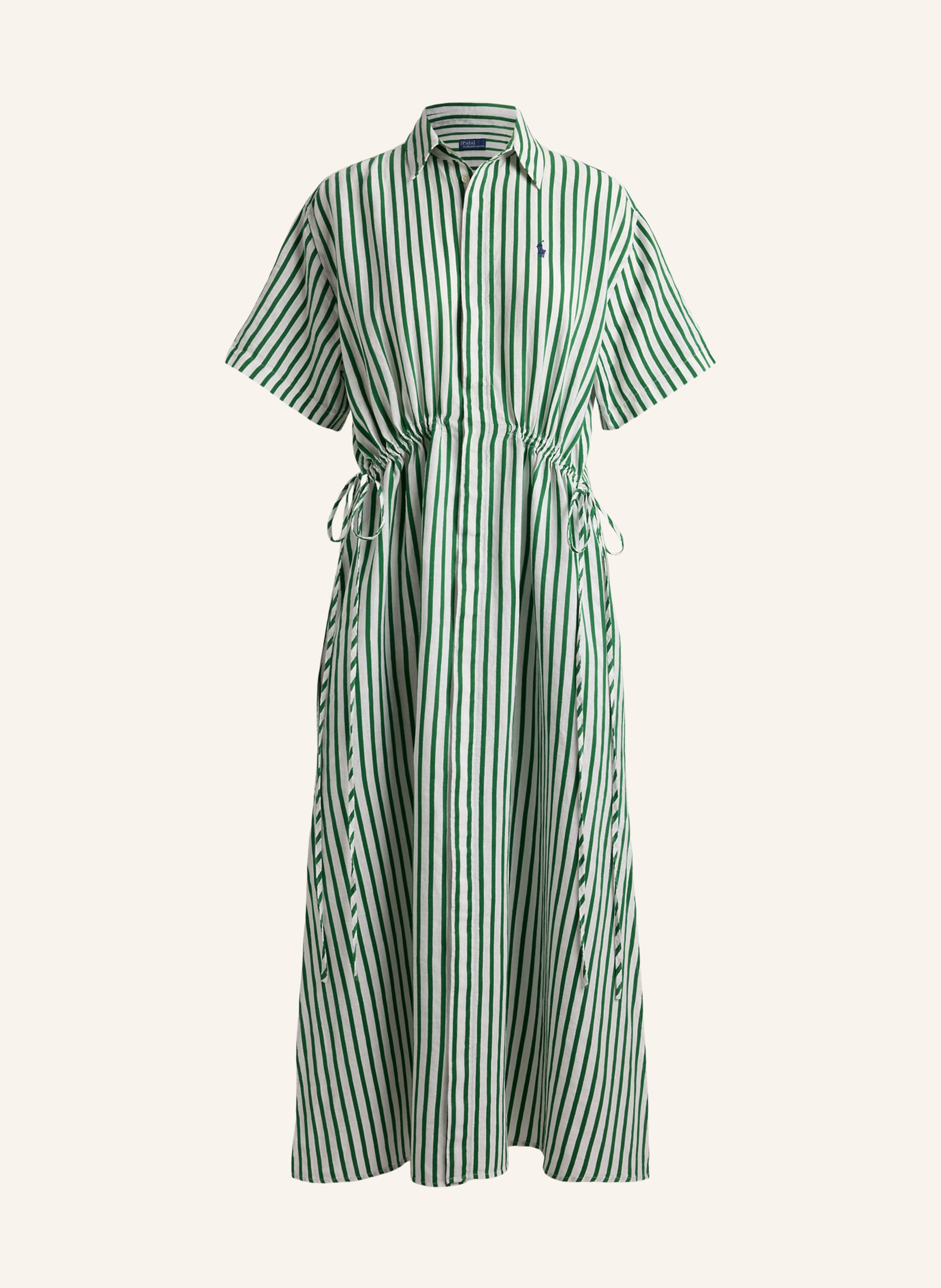 POLO RALPH LAUREN Hemdblusenkleid aus Leinen