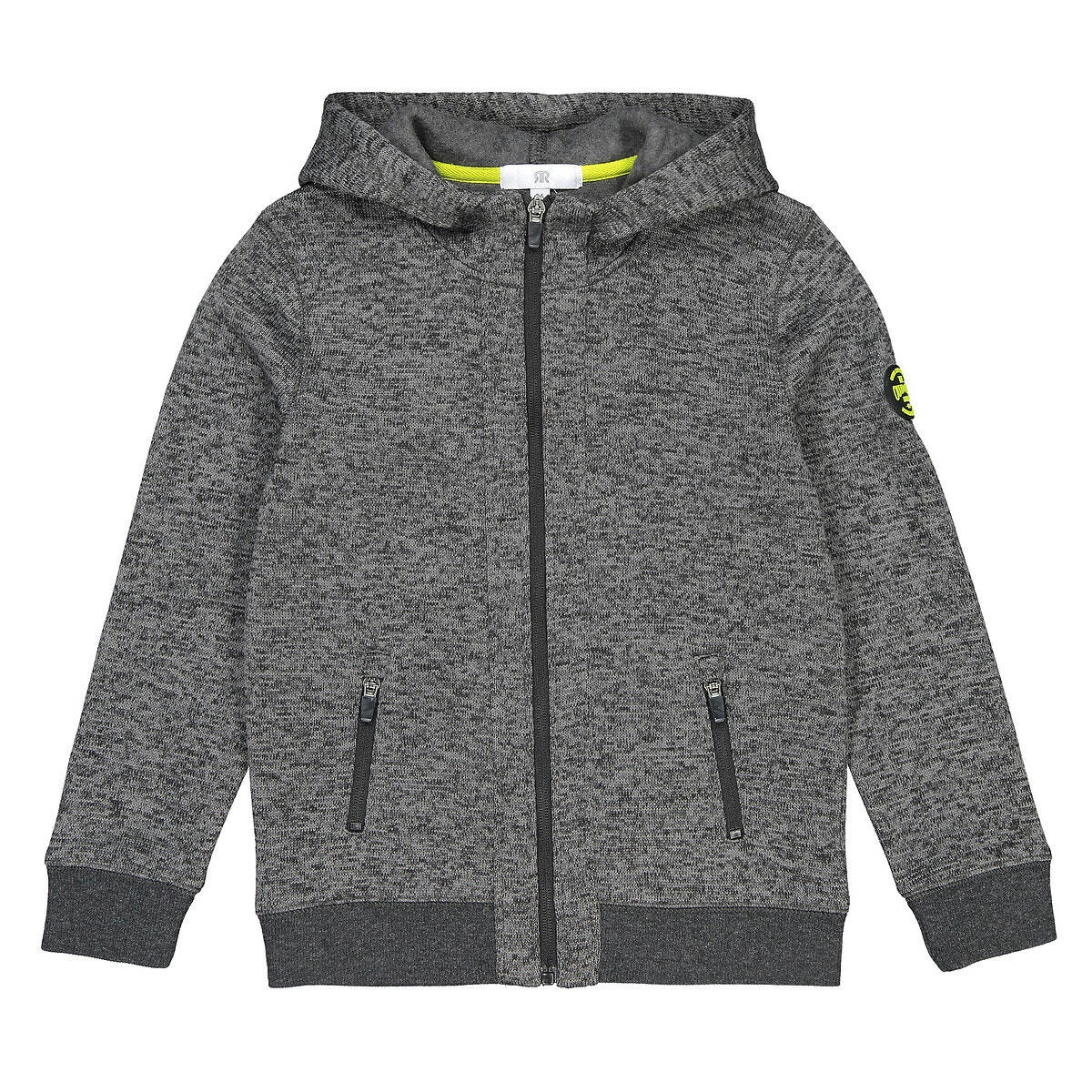 Gilet capuche fermeture zippée 2-16 ans