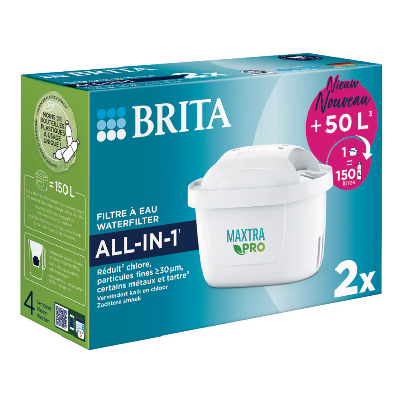 Cartouche filtrante Maxtra Pro 2 pièces BRITA