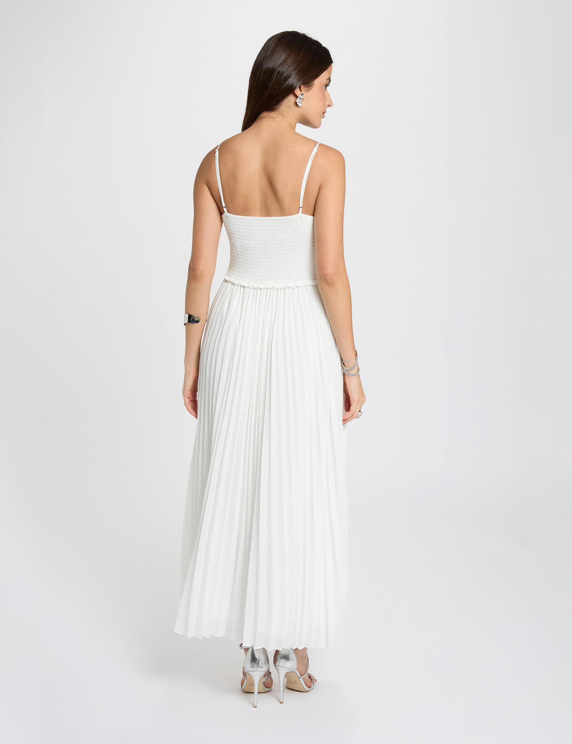 Long Lace Dress White Women