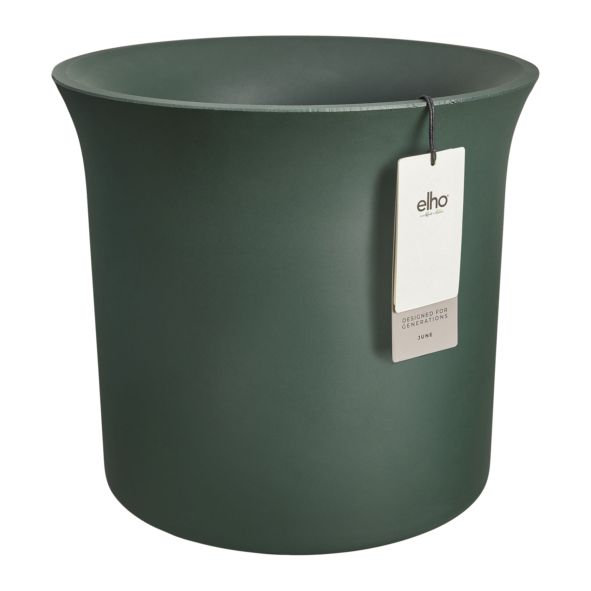 Elho June Tulip 47 - Groen - Ø 47 x H 43 cm - Binnen en Buiten - 100%