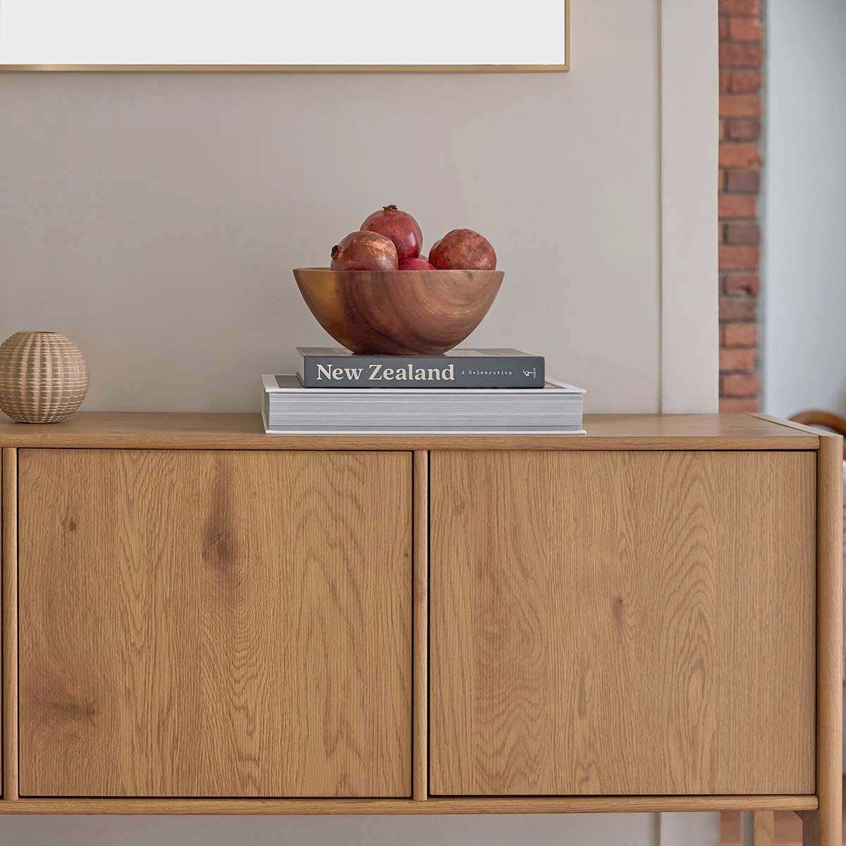 Madeira Storage Console Table - Natural